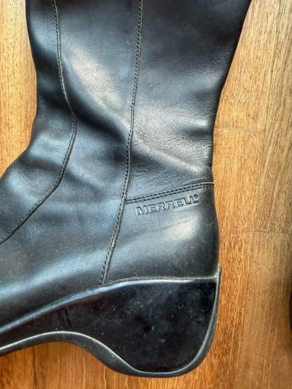 Merrell Angelic Peak Waterproof Black Knee High Boots in Size 7